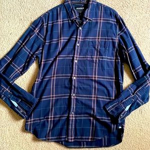 Bonobos flannel plaid button down